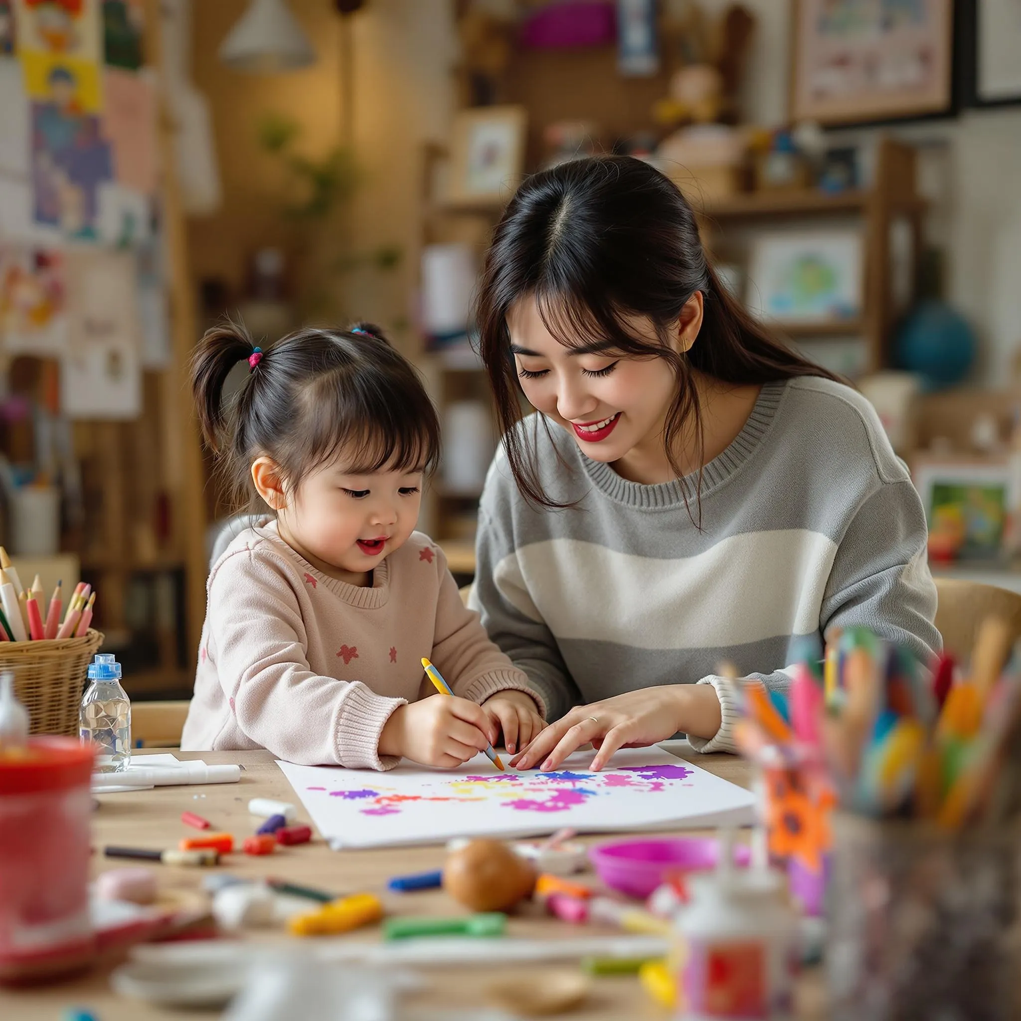 4살 미술 놀이의 모든 것! 창의성 + 소근육 발달