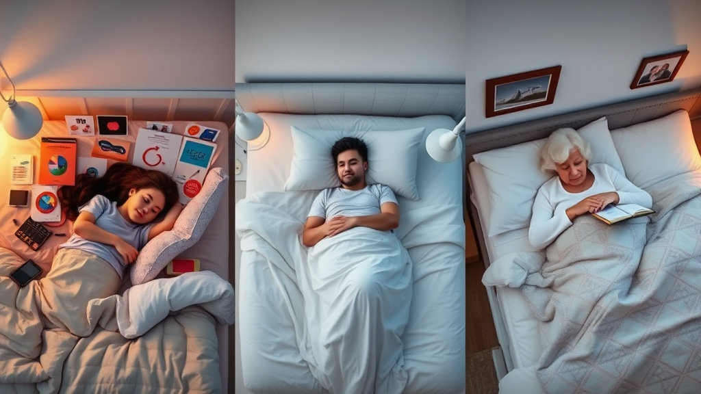 세대별 수면 리듬