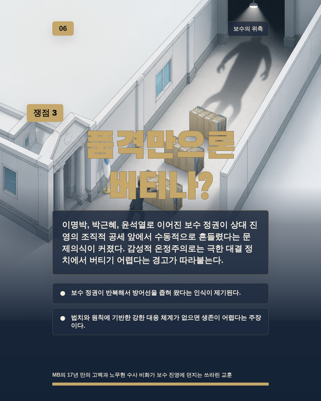 품격만으론 버티나?