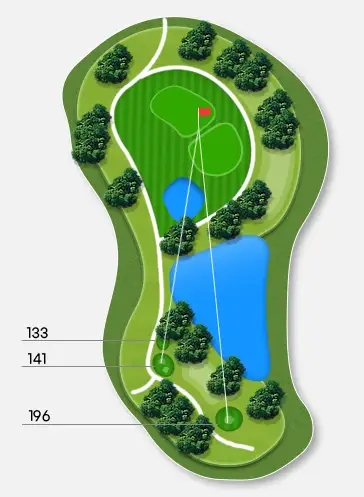 출처 : 한탄강CC, 마운틴코스 9번홀