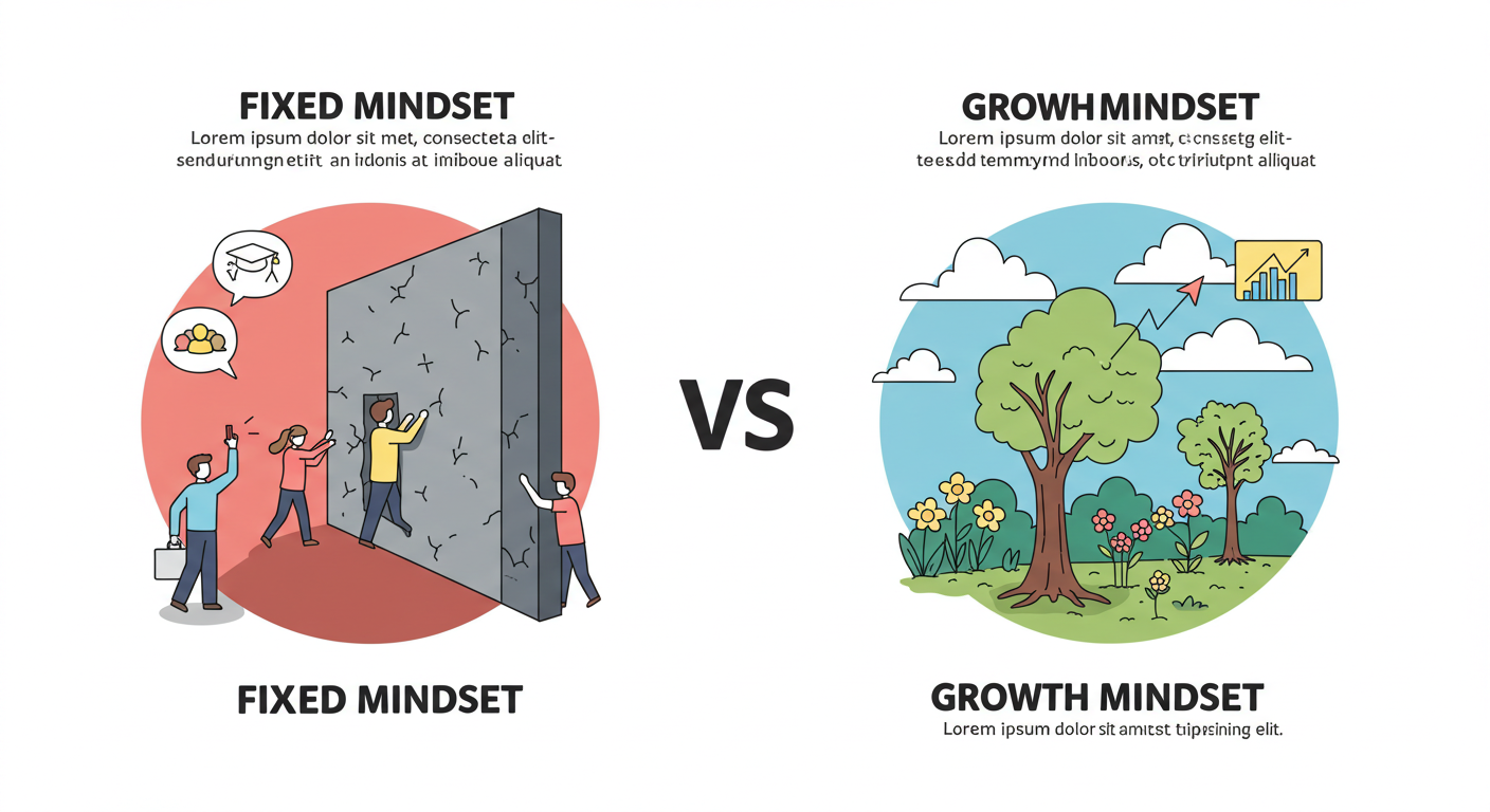 고정 마인드셋과 성장 마인드셋, 무엇이 다른가?
