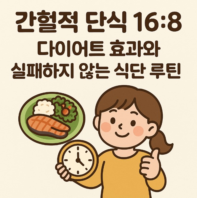 간헐적 단식 다이어트 식단