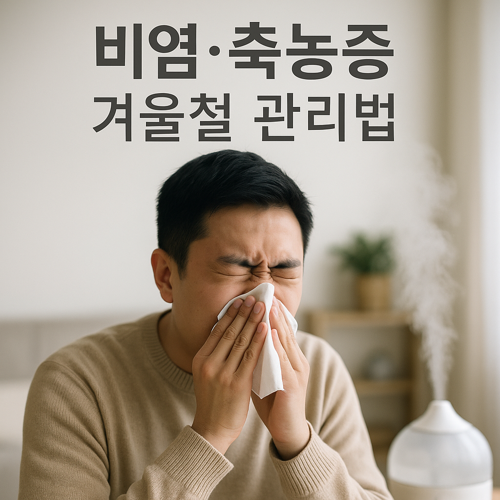 비염 축농증 겨울철 관리법