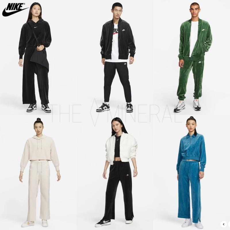 나이키 벨루어 팬츠 벨벳 트레이닝복 자켓 벨루어 셋업 남녀공용