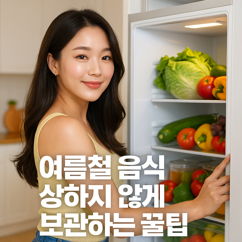 여름철 음식 상하지 않게 보관하는 방법 꿀팁 총정리