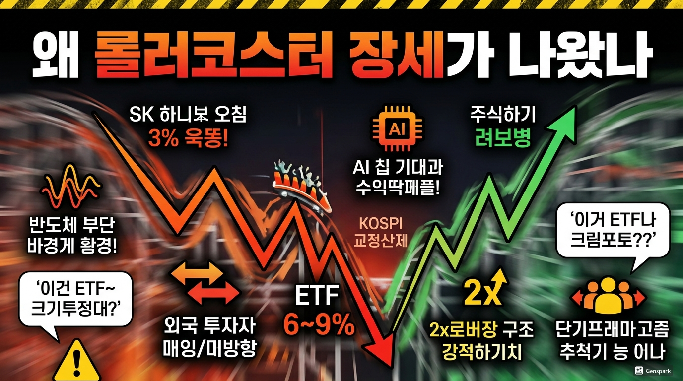 왜 롤러코스터 장세가 나왔나