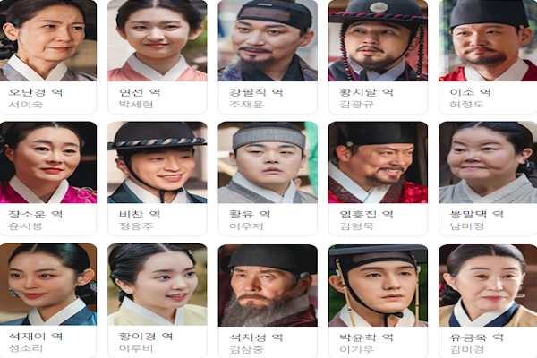 밤에 피는 꽃 출연진