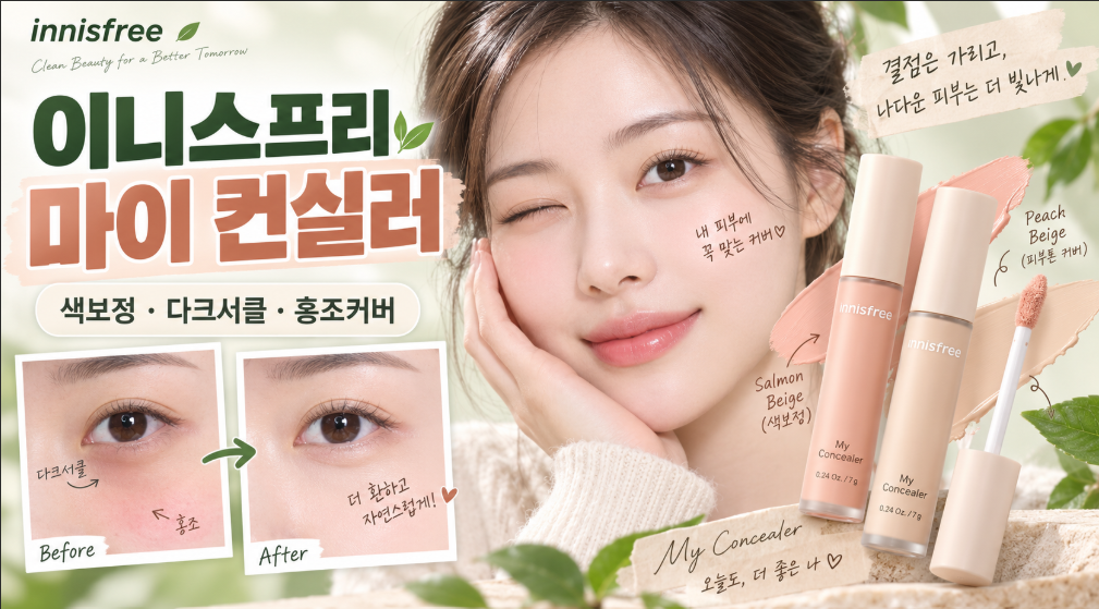 컨실러 추천, 사용법 사진