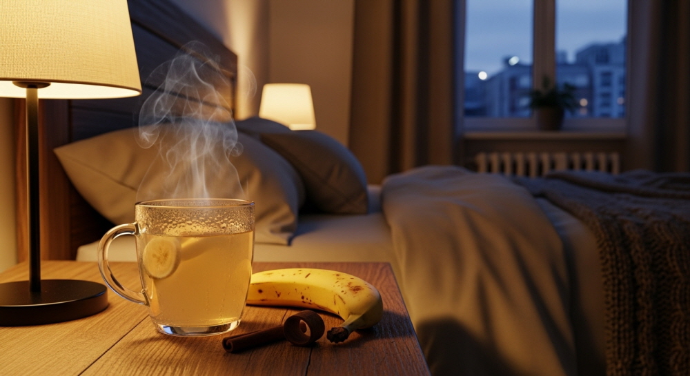 바나나 끓인 물 효능