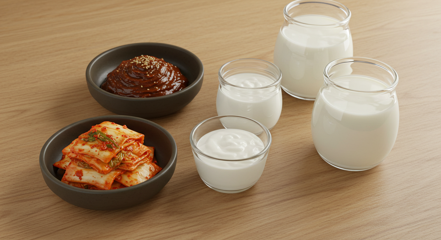 김치/청국장/요거트/케피어