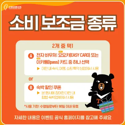 대만 여행지원금 자격 대상