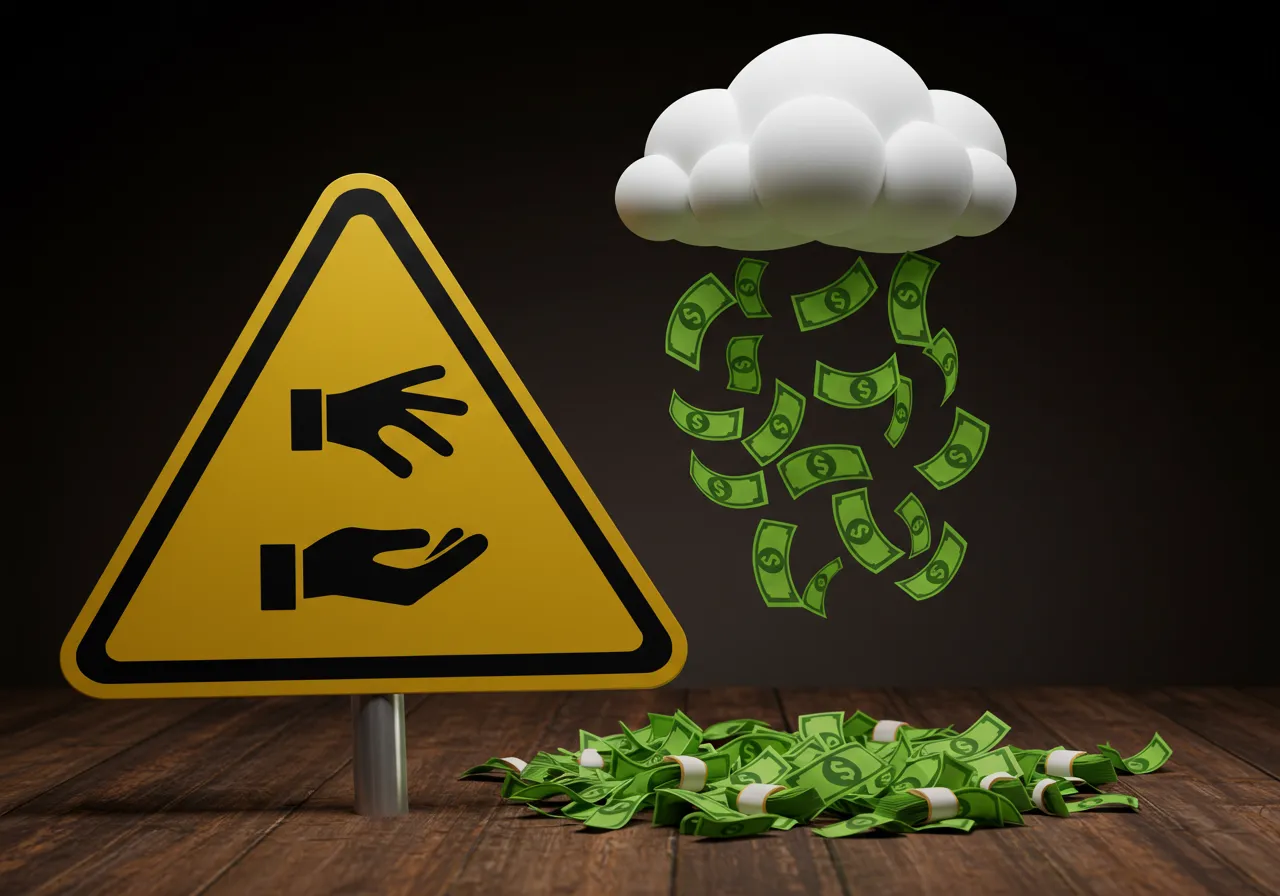 🚩 사기 유형 2: 과도한 고수익 광고