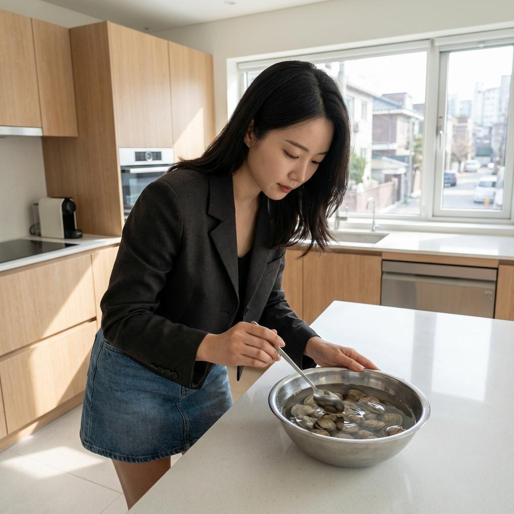 3월 봄 제철 바지락 완벽하게 해감하는 법 꿀팁