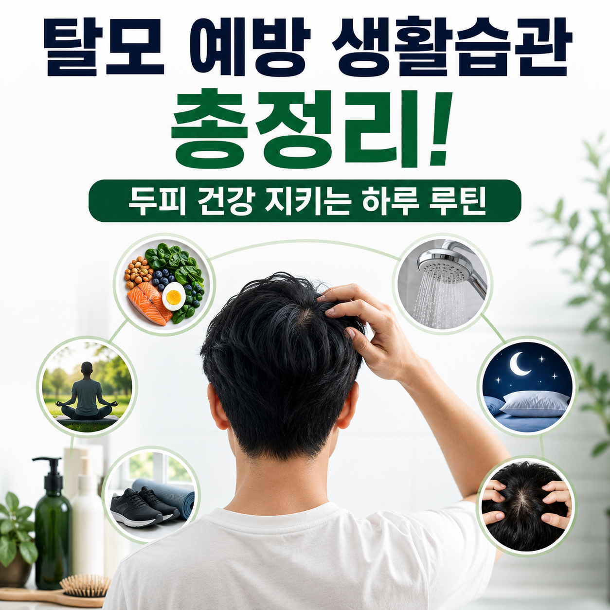 탈모 예방 생활습관