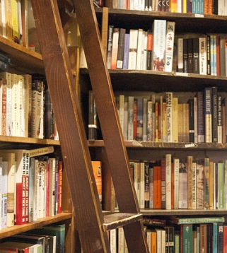 a photograph of a mystery novel