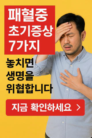 패혈증 경고 썸네일 이미지