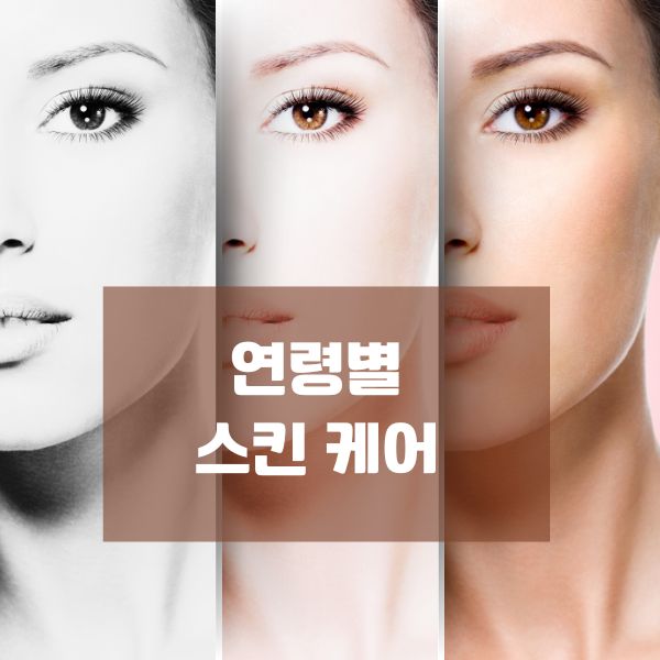 연령별 스킨케어