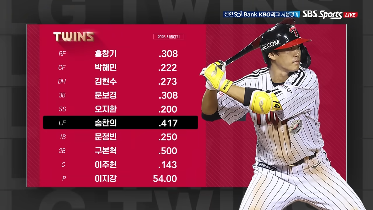 2025 프로야구 개막전 예매 일정