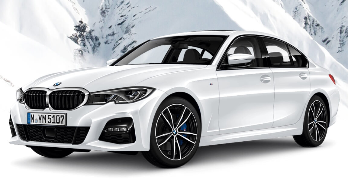 bmw 3시리즈 색상 - Alpine White(색상 코드 : 300)