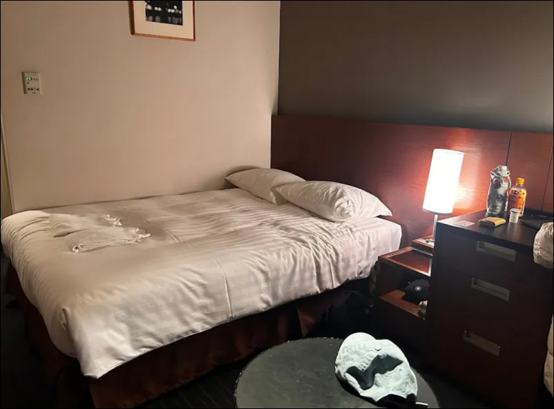 하카타 엑셀 도큐 호텔 침대