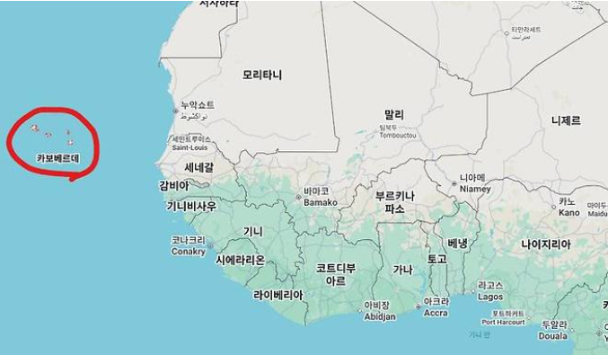 카보베르데 공화국 위치 월드컵 스페인전 정보 정리