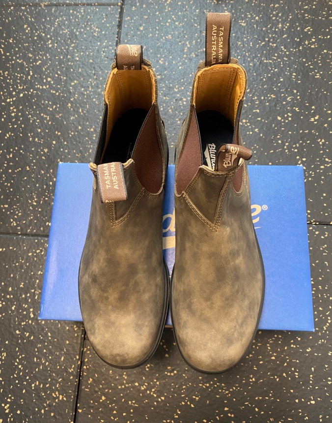 블런드스톤(BLUNDSTONE) CLASSIC 585 첼시부츠 러스틱브라운