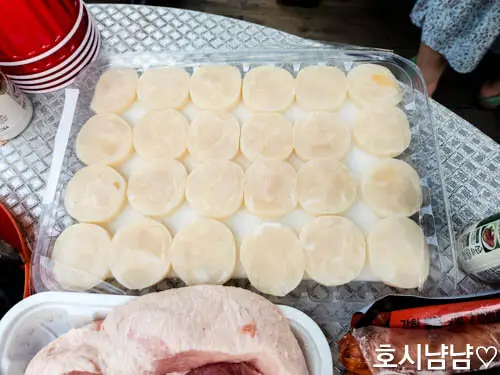 가평-펜션-바베큐 &ndash; 조개-관자의-신선한 맛