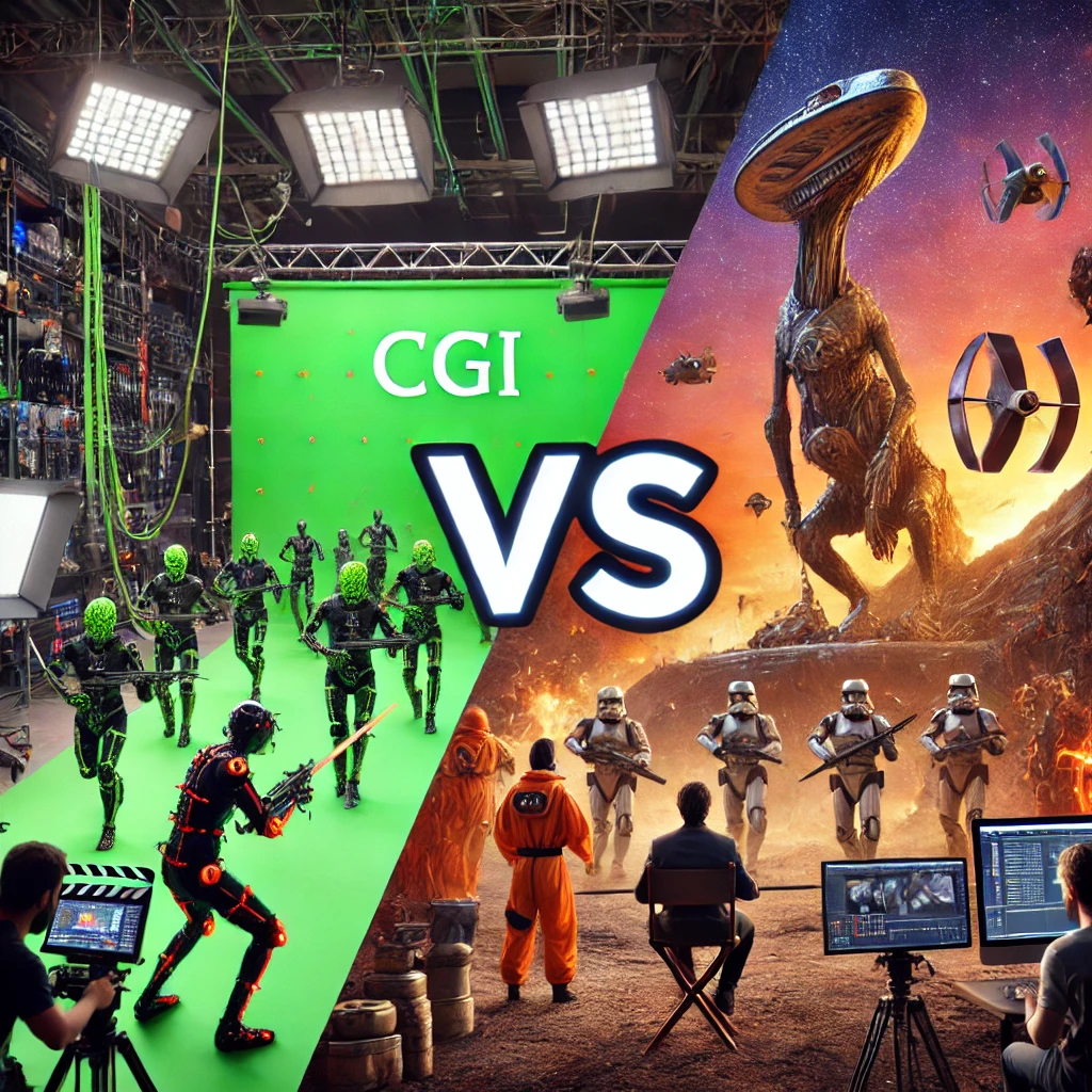 CG 활용 vs 실사 촬영: 비용과 효과 비교 사진