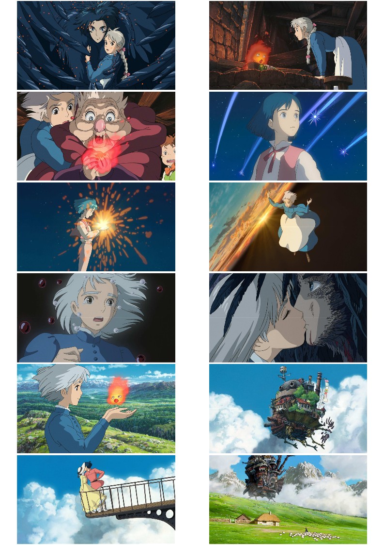 하울의 움직이는 성 배경화면 지브리 컴퓨터 아이패드 아이폰