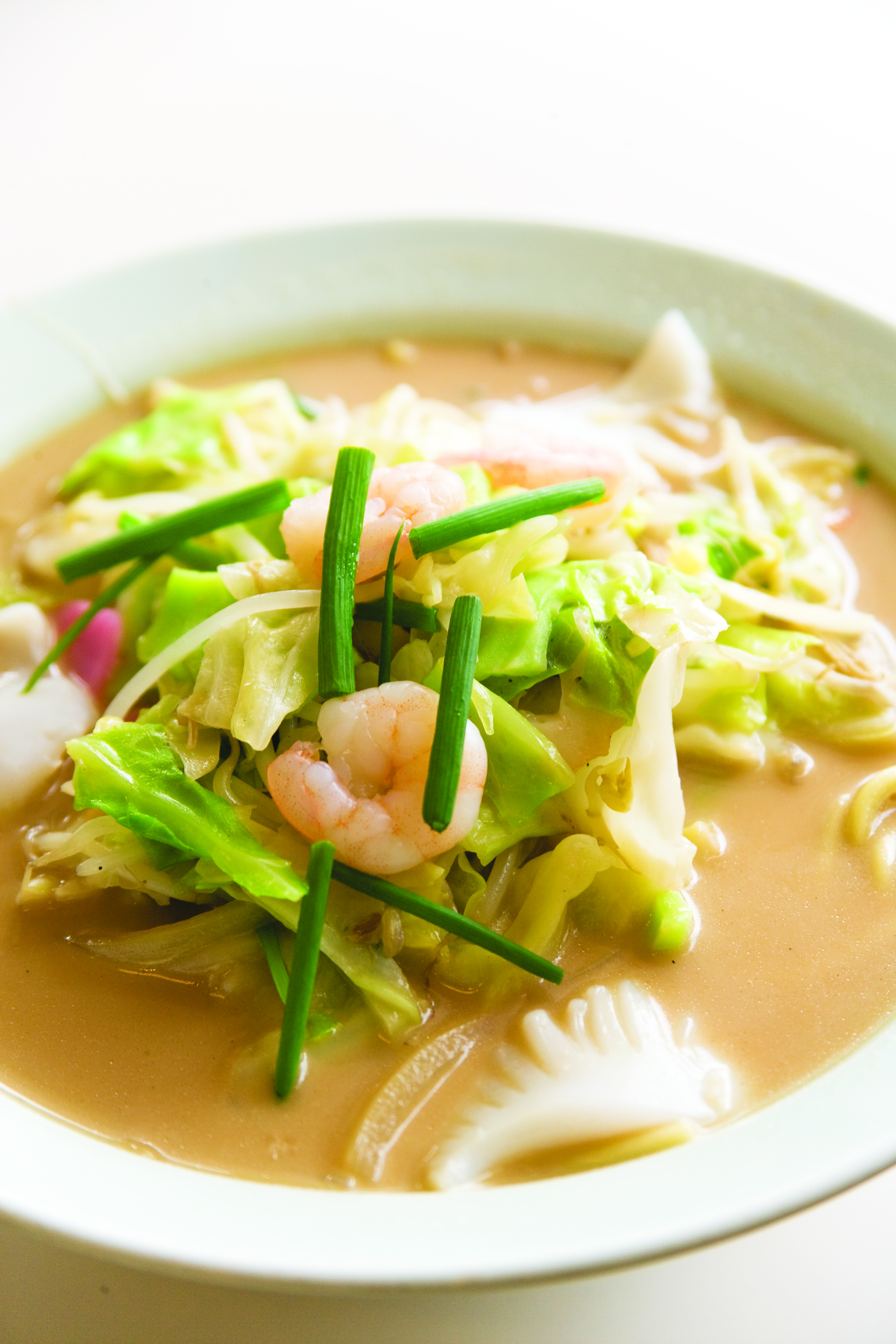 고쿠에서 먹은 나가사키 짬봉. 역시 국물이 진했다.