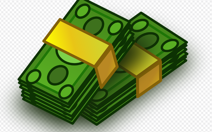 경제적 여유 : 돈 그림입니다.