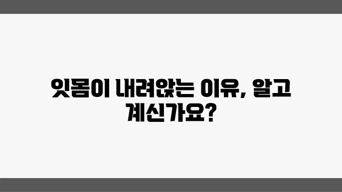 잇몸 내려앉음 원인과 예방법 이걸로 끝내세요