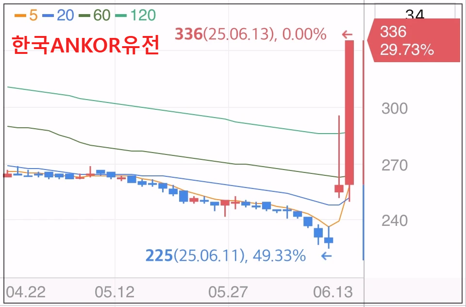 정유주-상한가-한국ANKOR유전