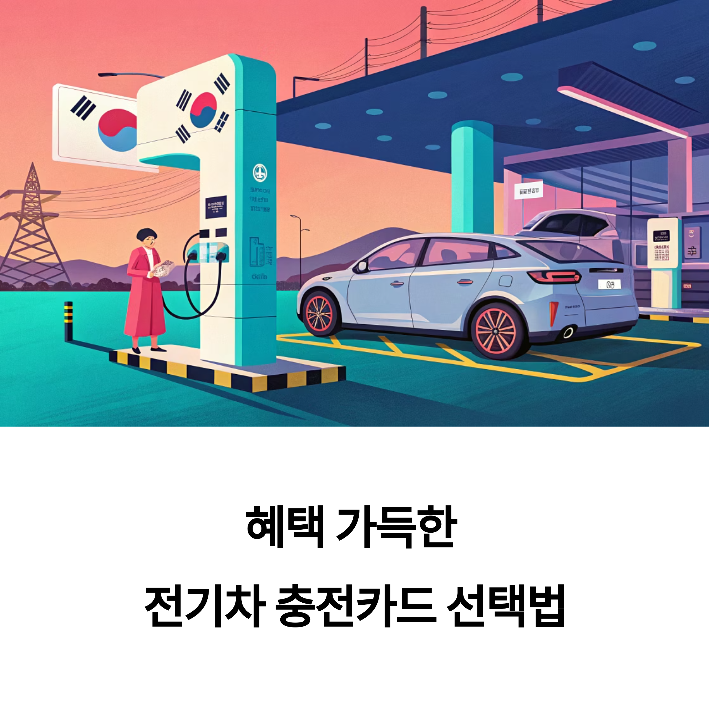 전기차 충전카드 선택법