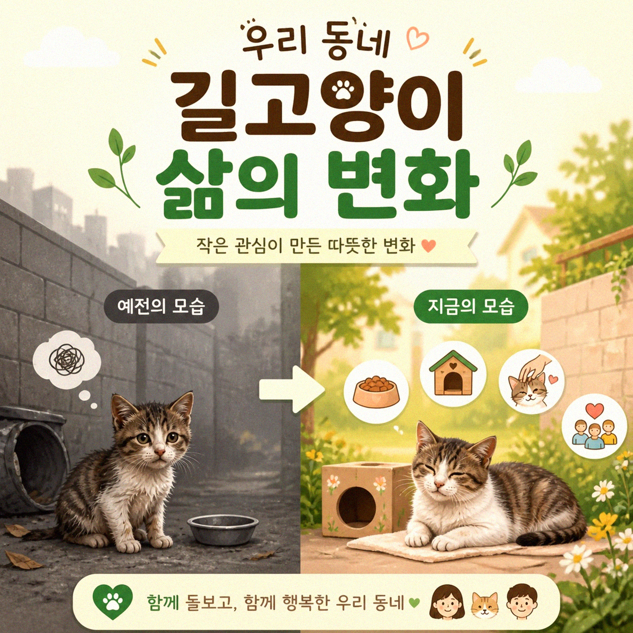 TNR 활동 시작하고 달라진 내 주변 풍경