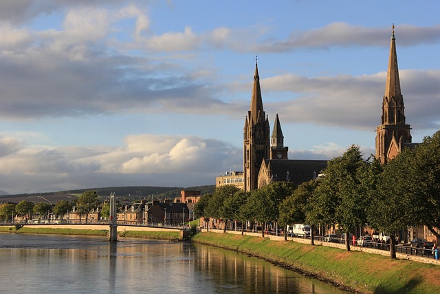 스코틀랜드 강 사진