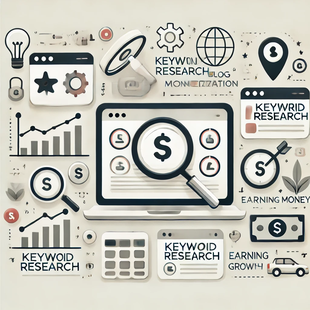 블로그 수익화를 위한 키워드 리서치 방법