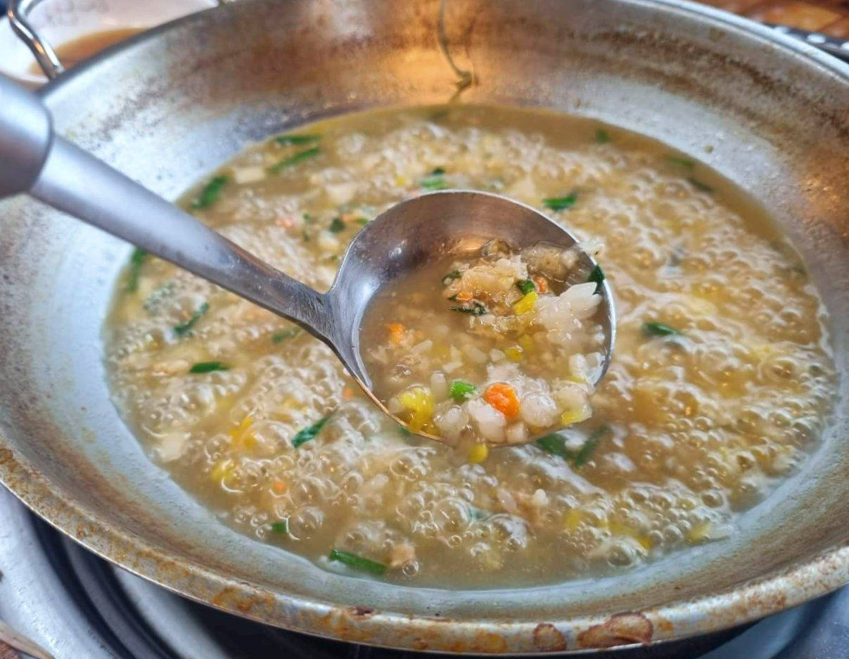 찹쌀죽만들기