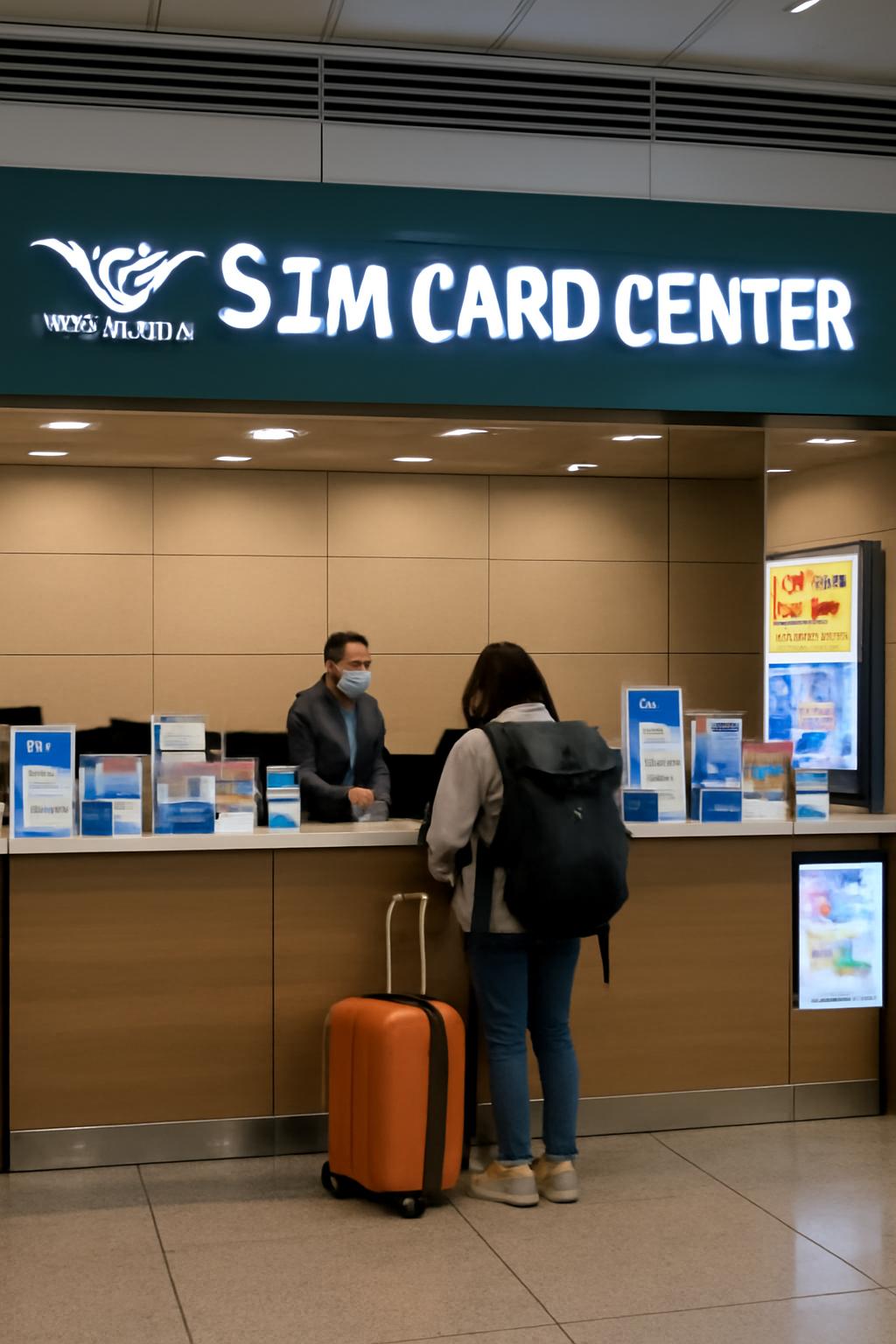 인천공항 유심교체 시간