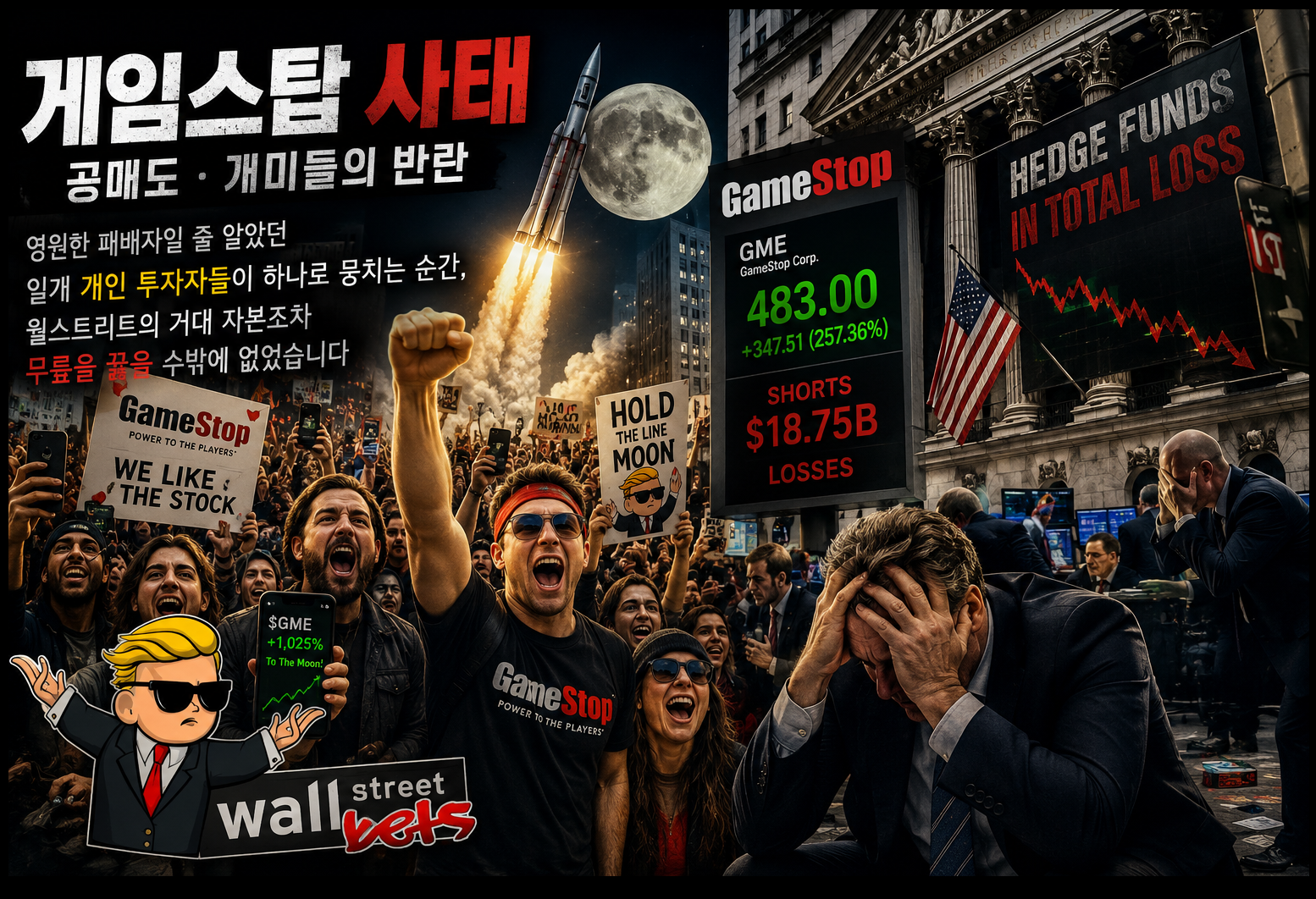 게임스탑사태, 공매도, 개미들의 반란
