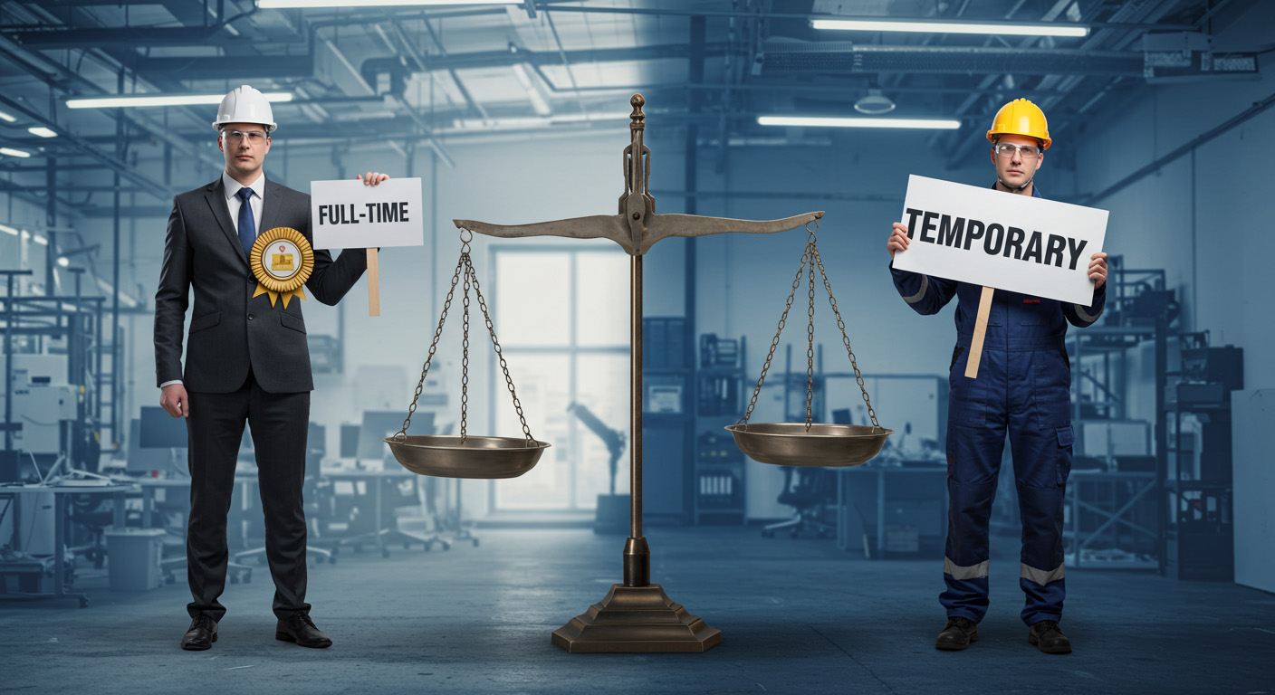 정규직과 비정규직 비율 변화가 경제 성장에 미치는 영향