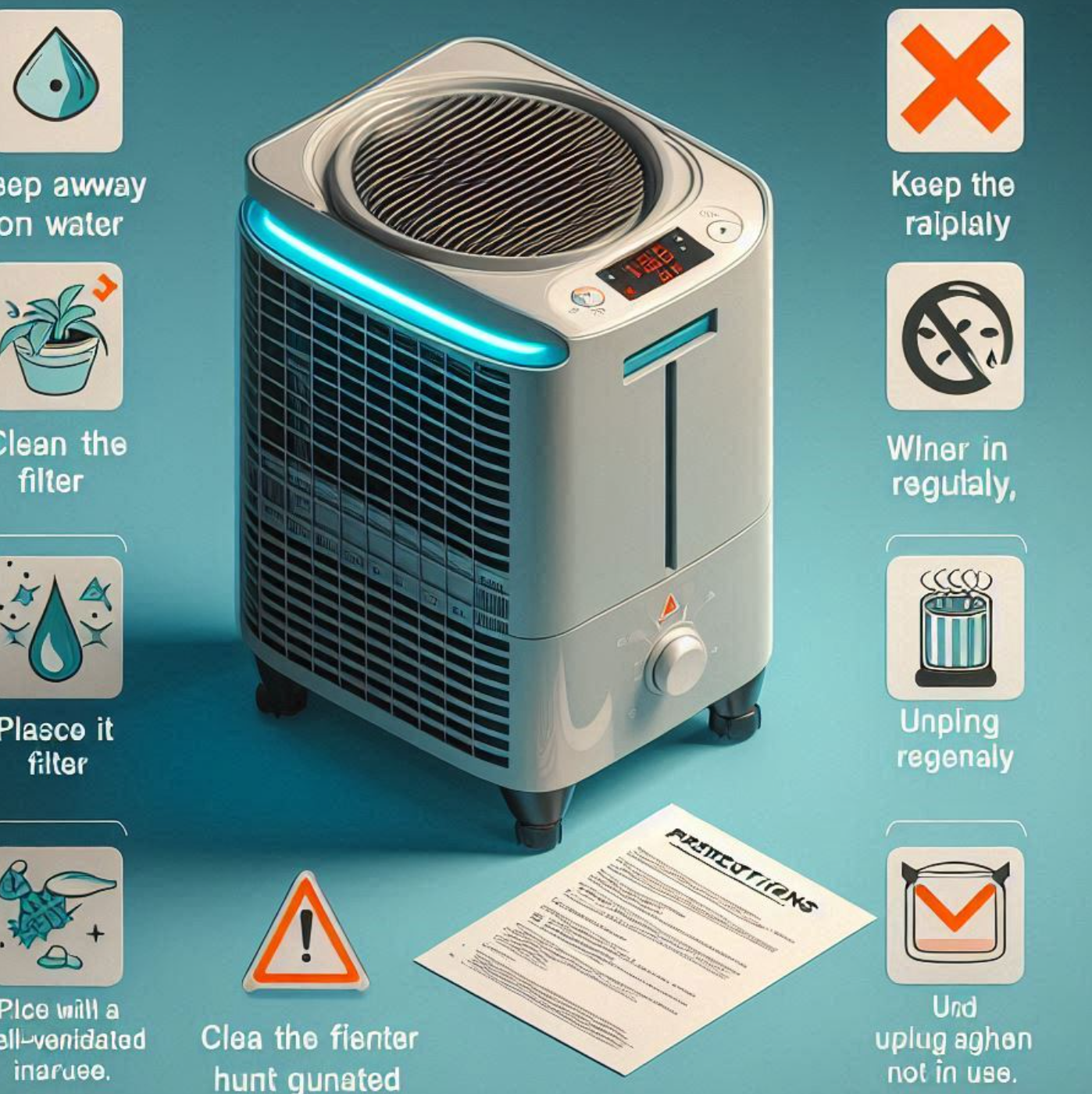 제습기 용량과 평수 계산법 제습기 원리 알아보기