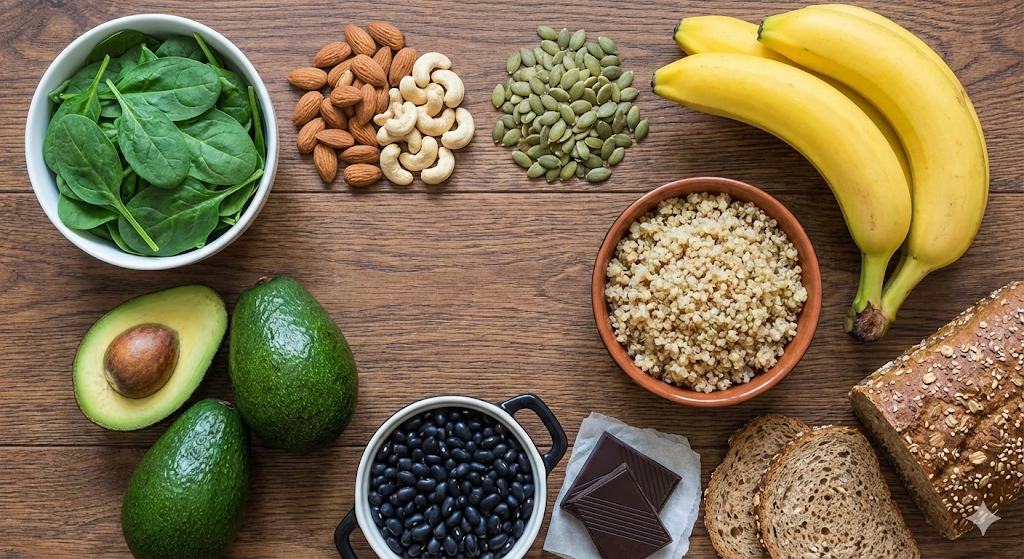 마그네슘이 풍부한 음식들