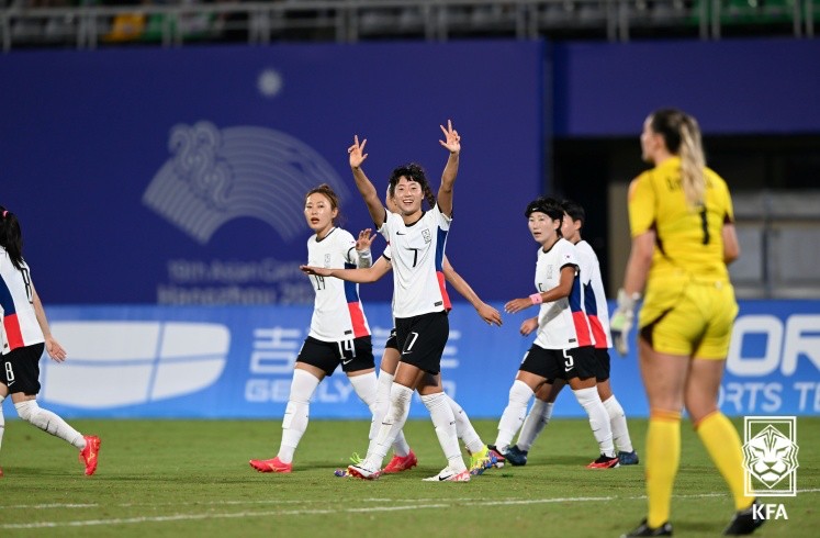 대한민국 홍콩 여자축구