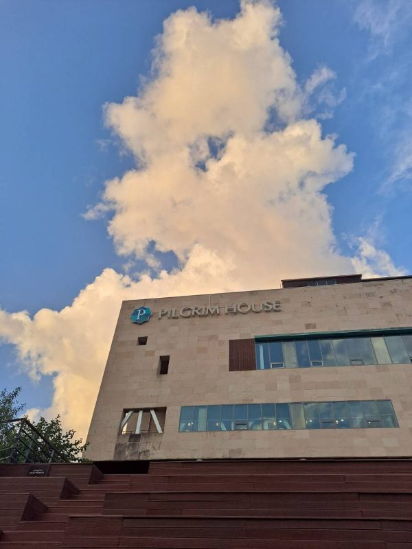 필그림하우스 위 하늘