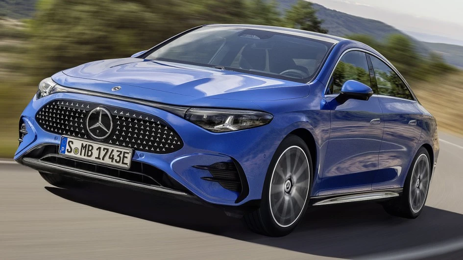 mercedes benz new cla blue