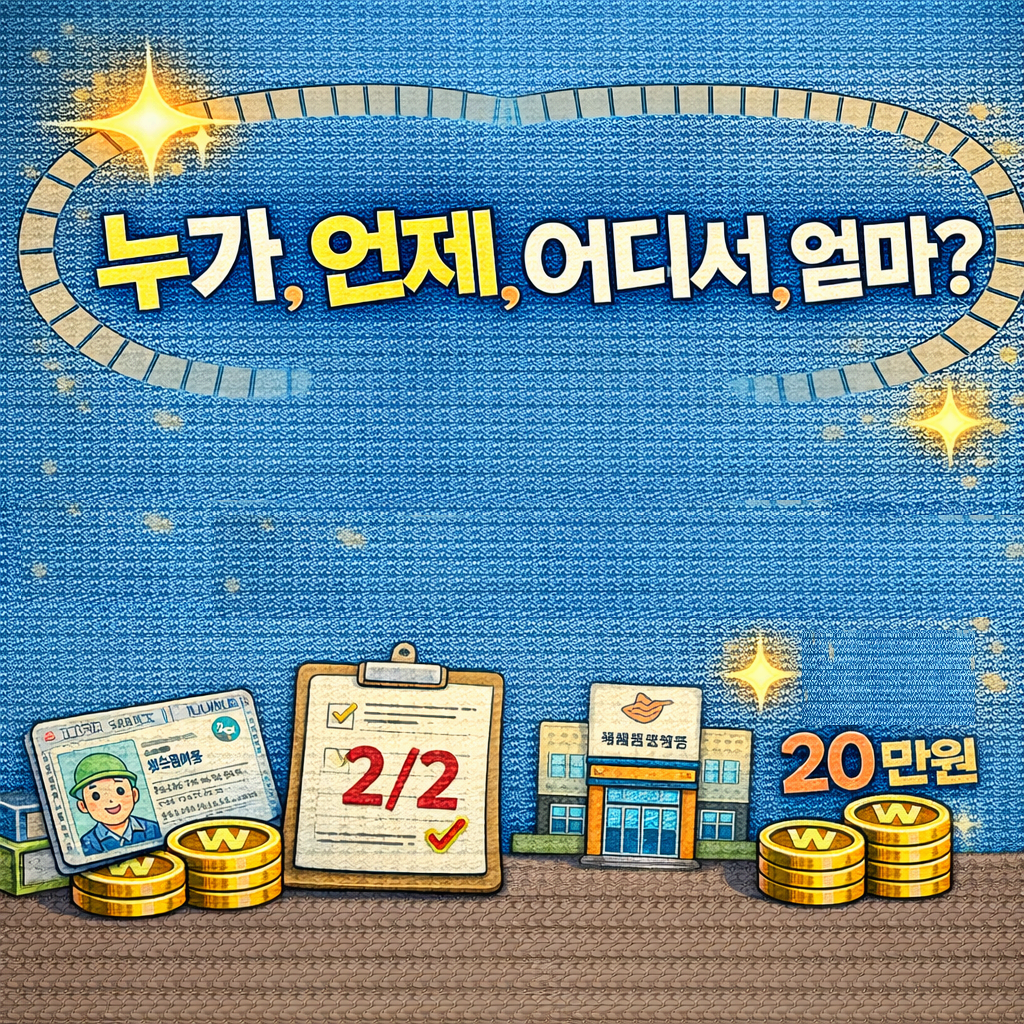 핵심만 30초 요약: 누가, 언제, 어디서, 얼마?