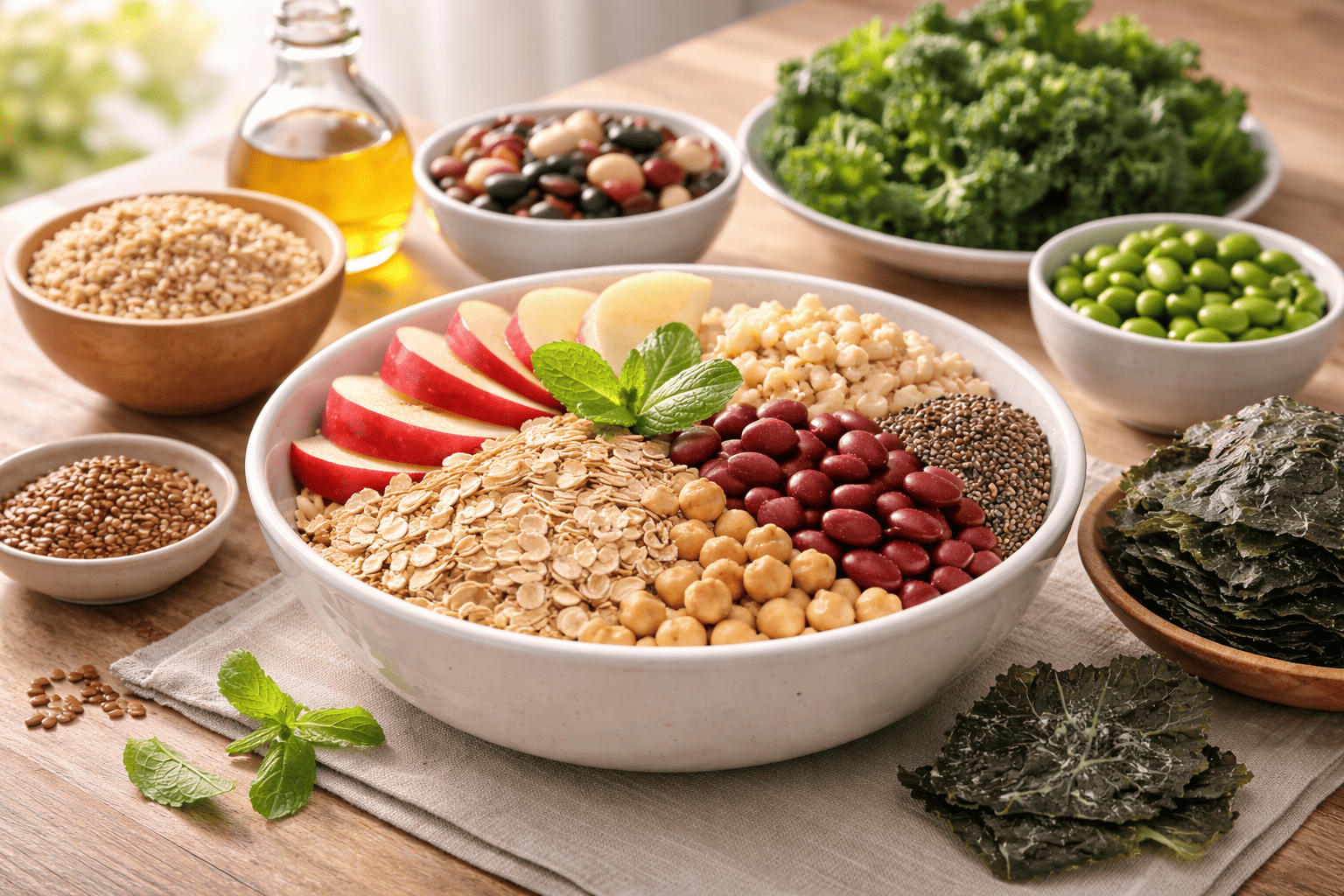 식이섬유로 콜레스테롤을 낮추는 기본 원리