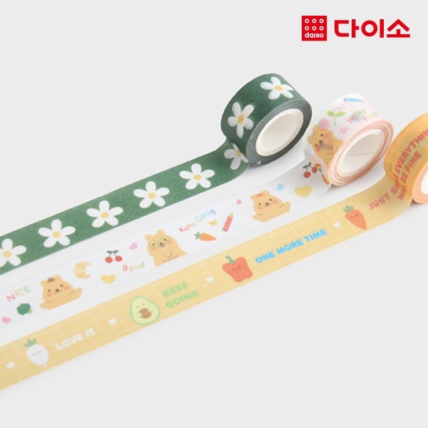 마스킹테이프 꽃