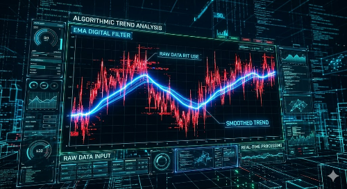 시간적 스무딩(EMA) 최적화 시각 자료